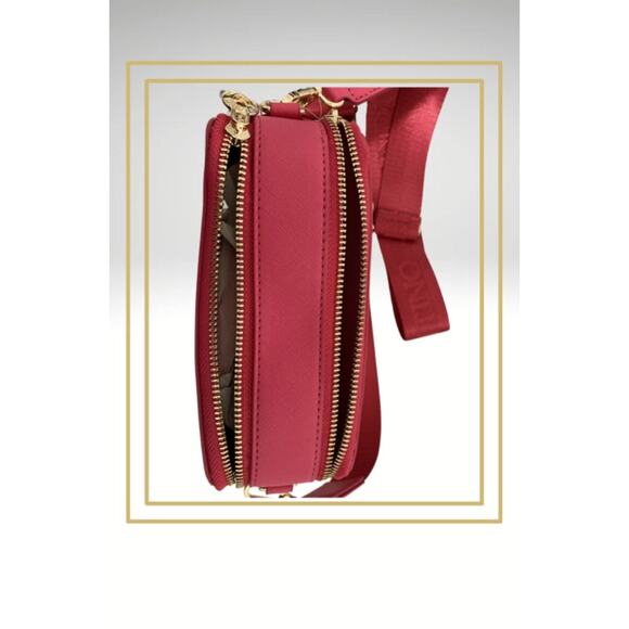 NWT Valentino Orlandi, Blush/PINK Crossbody Studded Bag MSRP $159 SAME DAY SHIP - Picture 3 of 5